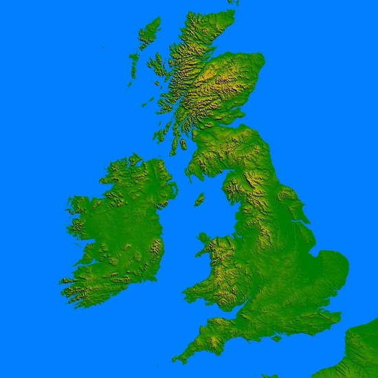 Regional Map, Animated UK weather overview. UK Overview