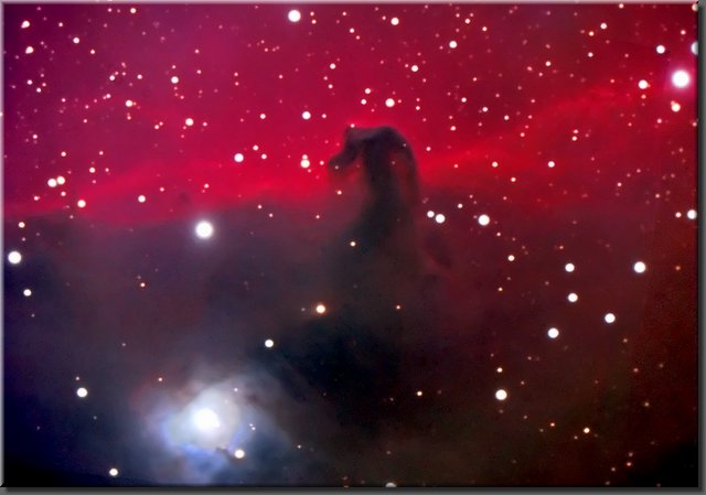 Horsehead Nebula in Orion
LX200 f/4, ST2000XCM