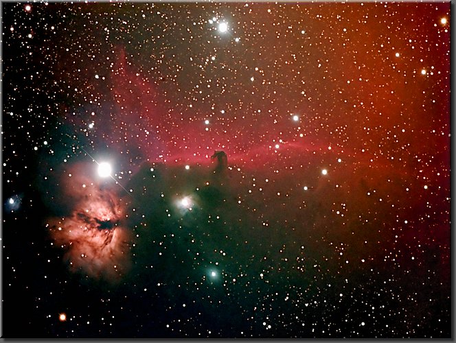 Horsehead & Flame nebulae
Takahashi FSQ106, Q8HR